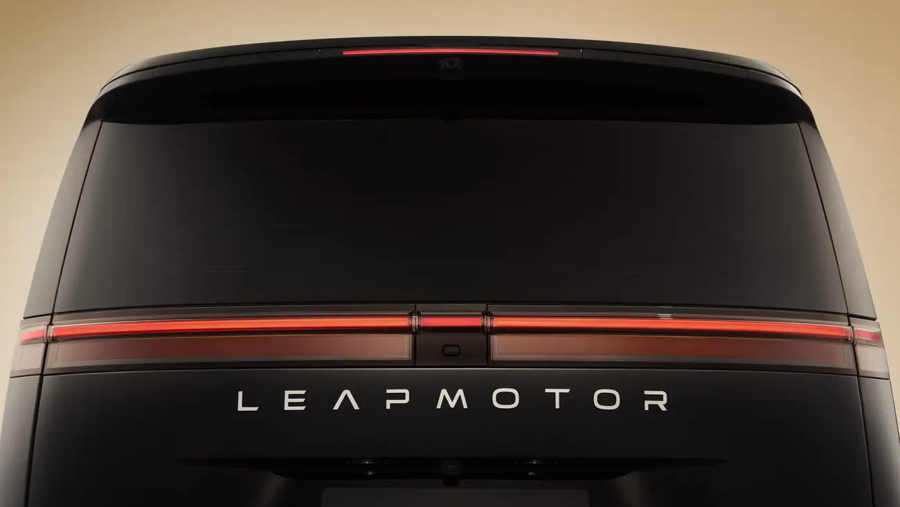Rear of the Leapmotor D99
