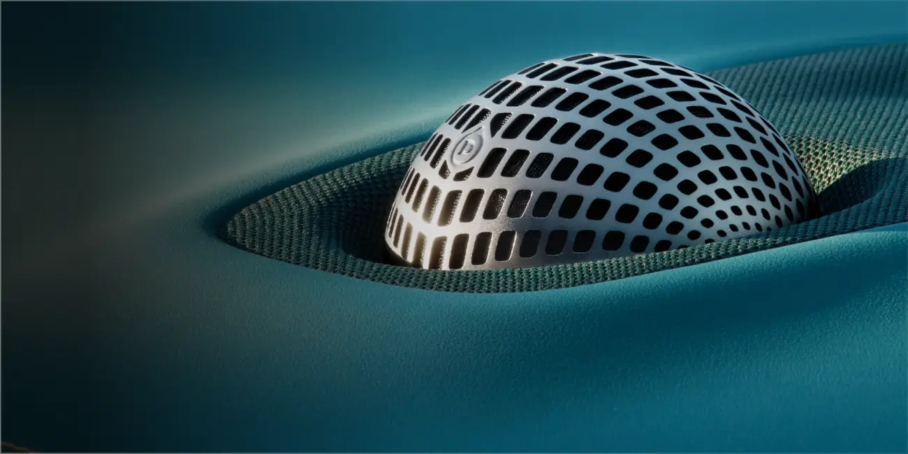 Devialet speaker inside the DENZA Z