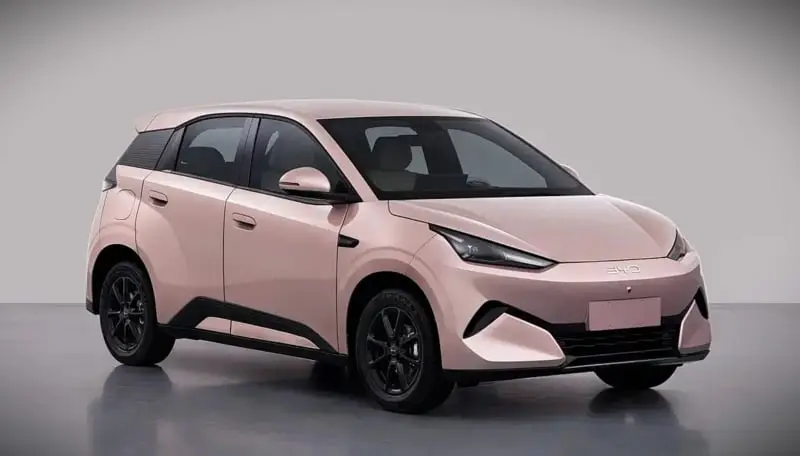 All-new BYD Seagull front bodywork