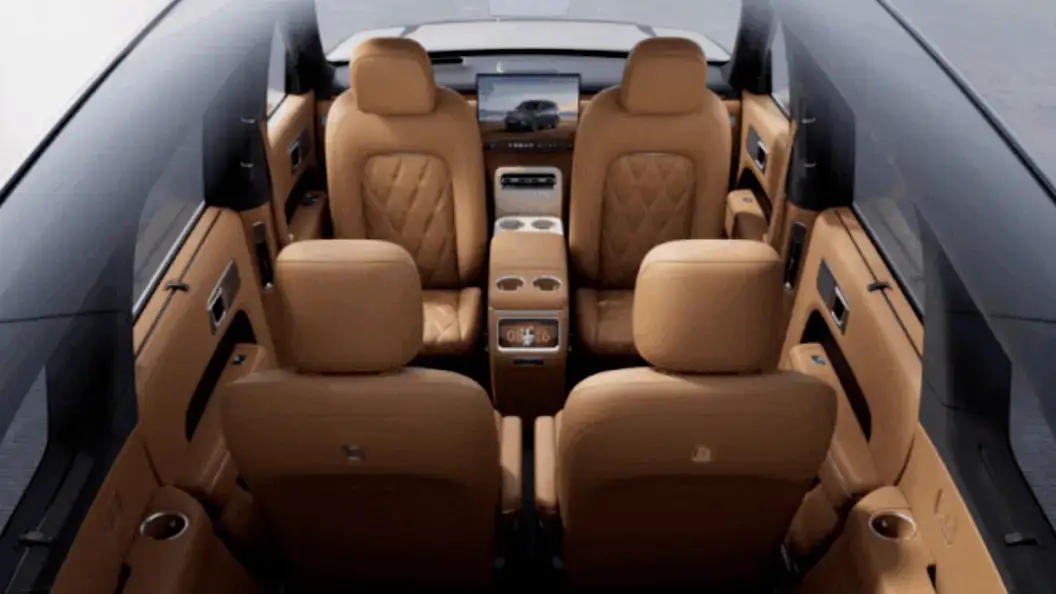 Seven-seat Xiaomi SkyNomad N90 layout