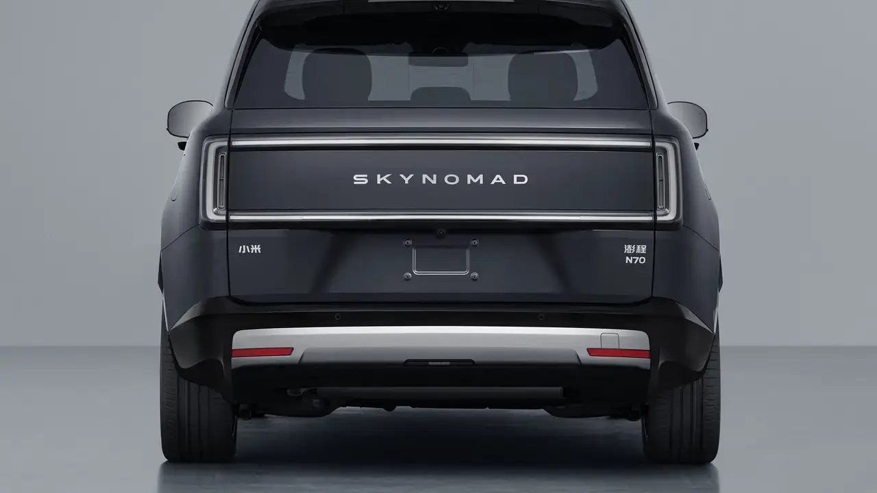 Xiaomi SkyNomad N70 rear view